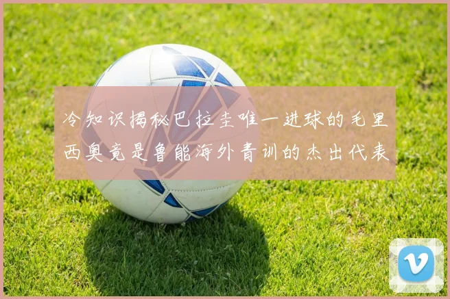 冷知识揭秘巴拉圭唯一进球的毛里西奥竟是鲁能海外青训的杰出代表
